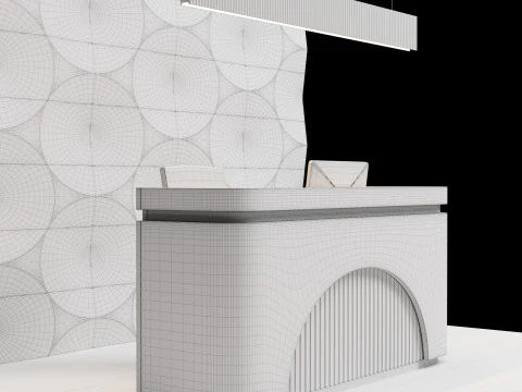 Reception 001 3D Model