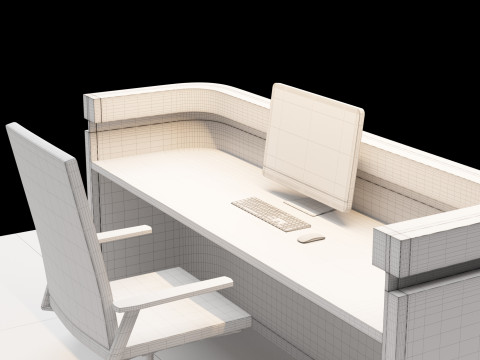 Reception 001 3D Model