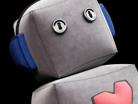 Robot soft toy 3D Model