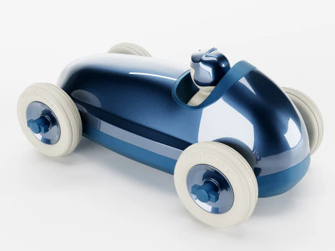 Grand Prix Racing Car 3D Model