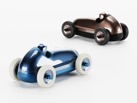 Grand Prix Racing Car 3D Model