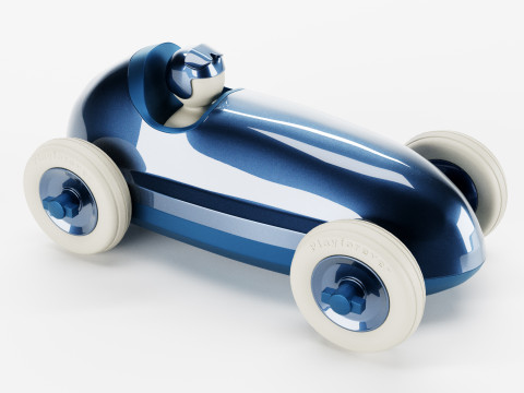Grand Prix Racing Car 3D Model