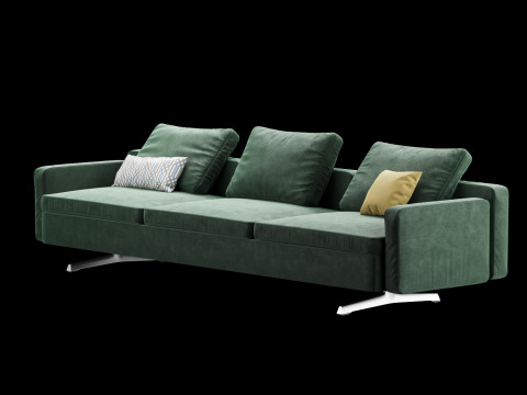 Modern sofa 2 3D Model
