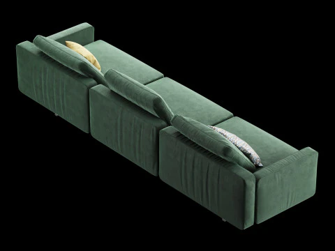 Modern sofa 2 3D Model