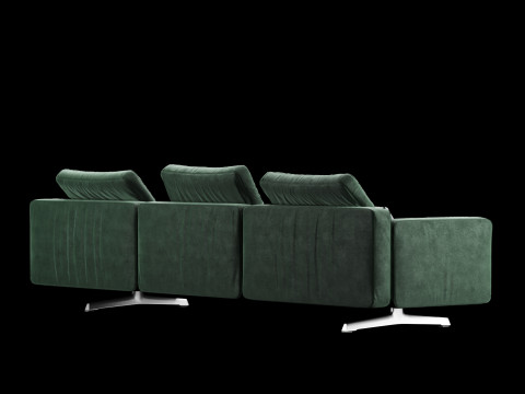 Modern sofa 2 3D Model