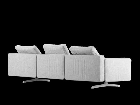 Modern sofa 2 3D Model