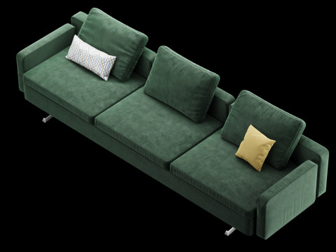 Modern sofa 2 3D Model