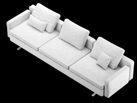 Modern sofa 2 3D Model