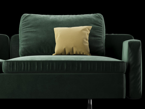 Modern sofa 2 3D Model