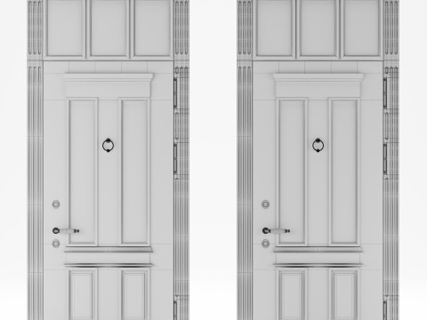 Front door 1 Modelo 3D