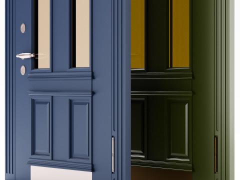 Front door 1 Modelo 3D
