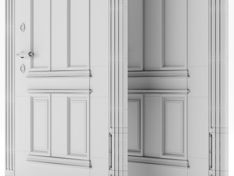 Front door 1 Modelo 3D