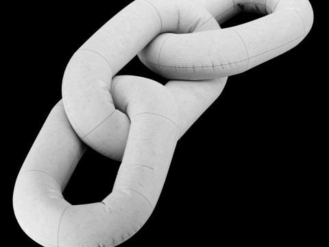 Chain sofa 1 Modello 3D