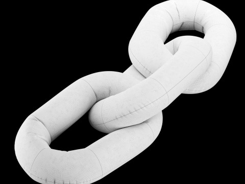 Chain sofa 1 Modello 3D