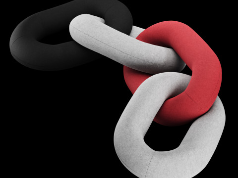 Chain chair 3Dモデル