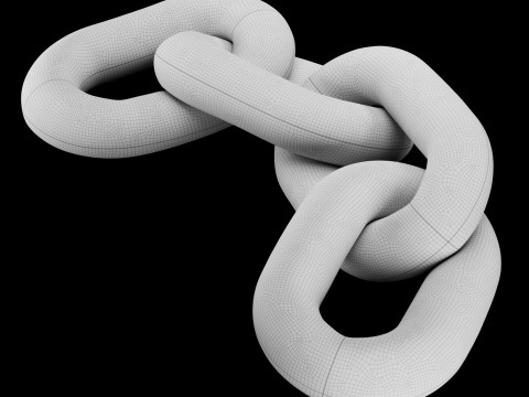 Chain chair 3D 模型