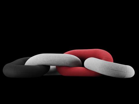 Chain chair 3D 模型