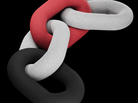 Chain chair 3D 模型