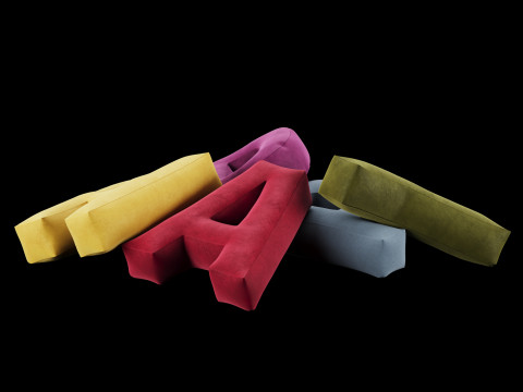 Happy pillow set Modelo 3D