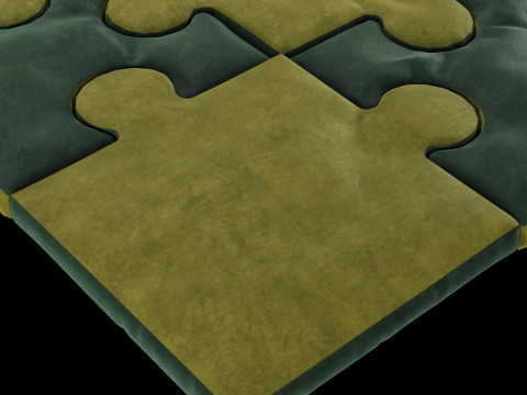 Puzzle pillow Modèle 3D