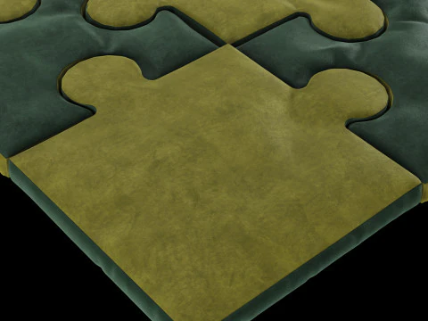 Puzzle pillow 3D Model