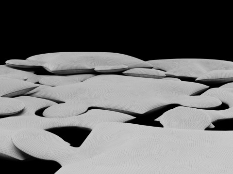 Puzzle pillow 2 Modelo 3D
