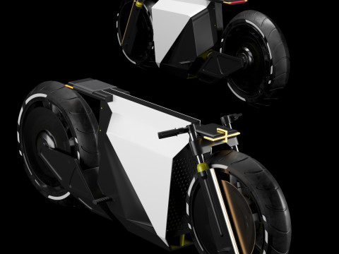 Concept motorcycle 3Dモデル