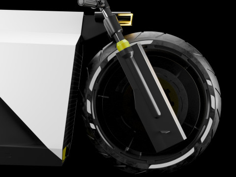 Concept motorcycle 3D Model