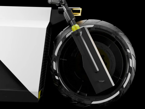Concept motorcycle 3D Model