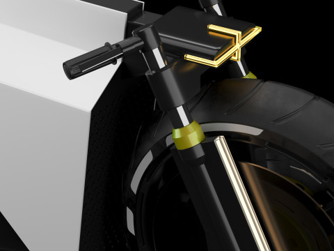 Concept motorcycle 3D Model