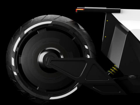Concept motorcycle 3D Model