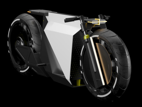 Concept motorcycle 3D Model