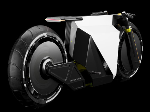 Concept motorcycle 3D Model