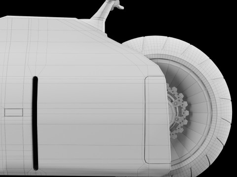 Concept motorcycle 2 3D Model