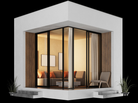 Garden room 1 3D Модель
