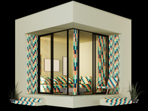 Garden room 1 Model 3D