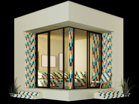 Garden room 1 3D Model
