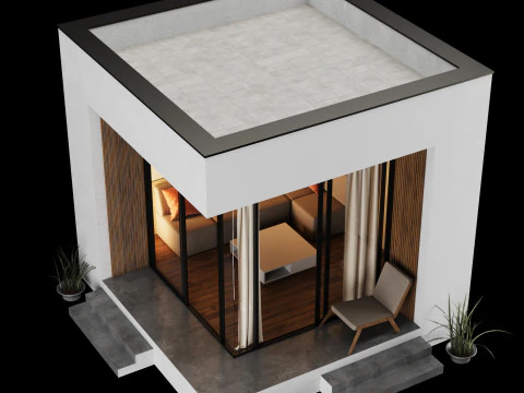 Garden room 1 3D Model