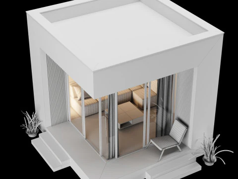 Garden room 1 3D Model