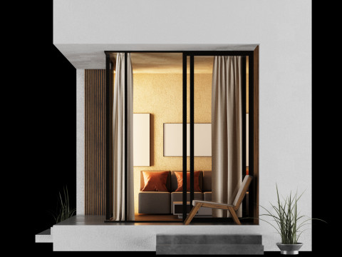 Garden room 1 Model 3D