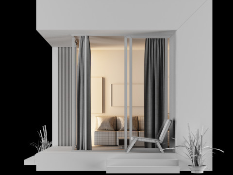Garden room 1 Model 3D