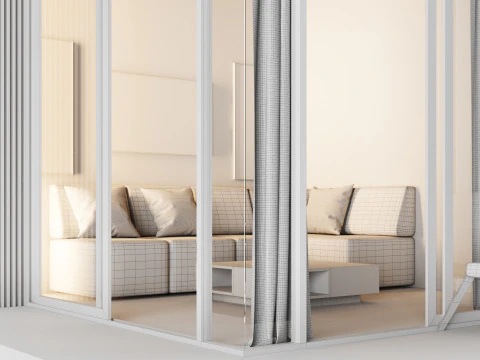 Garden room 1 3D Model