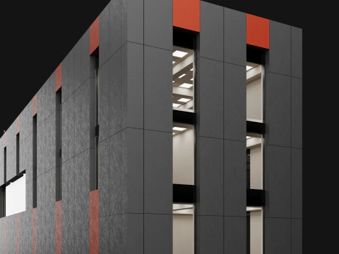 Office building 1 3D Model