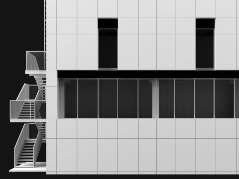 Office building 1 3D Model