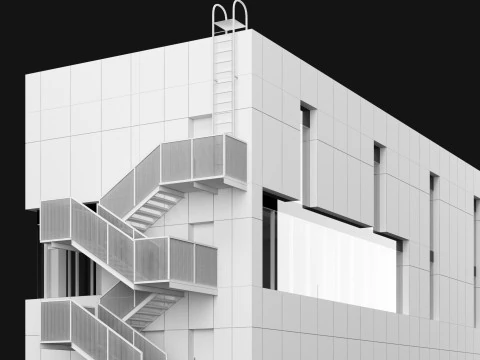 Office building 1 3D Model
