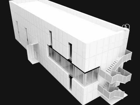 Office building 1 3D Model