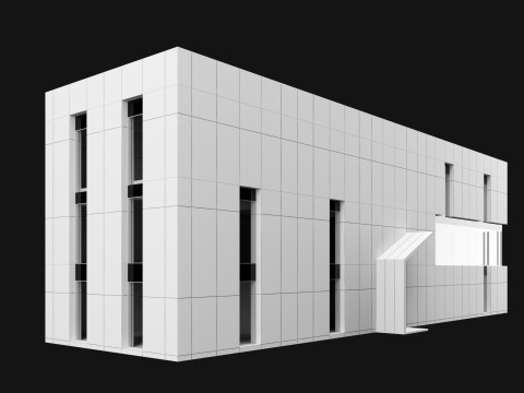 Office building 1 Modelo 3D