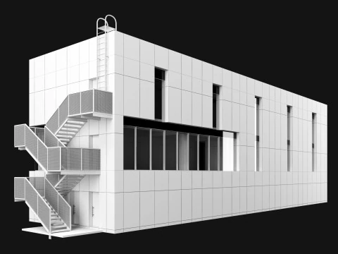 Office building 1 3D Model