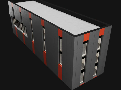 Office building 1 3D Model