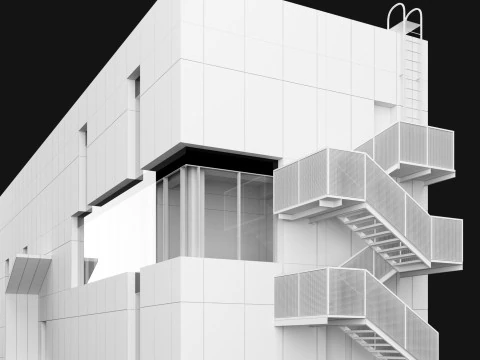 Office building 1 3D Model